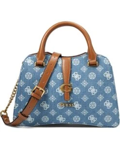 GUESS Kuba Small Satchel | Handbags