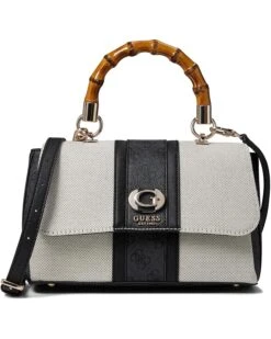 GUESS Kerima Bamboo Top Handle Flap | Handbags